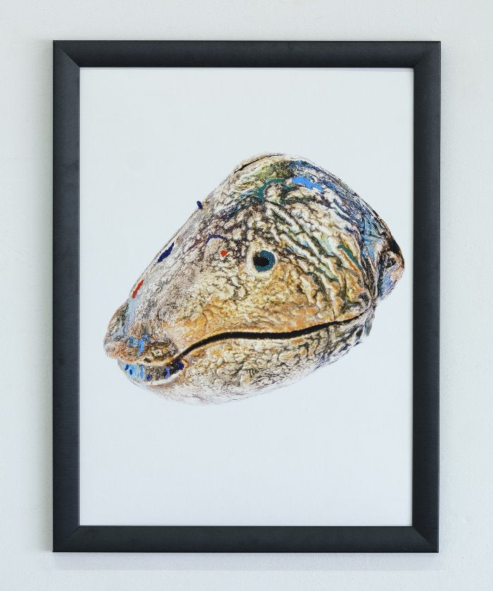 Hand Embellished Textured Head